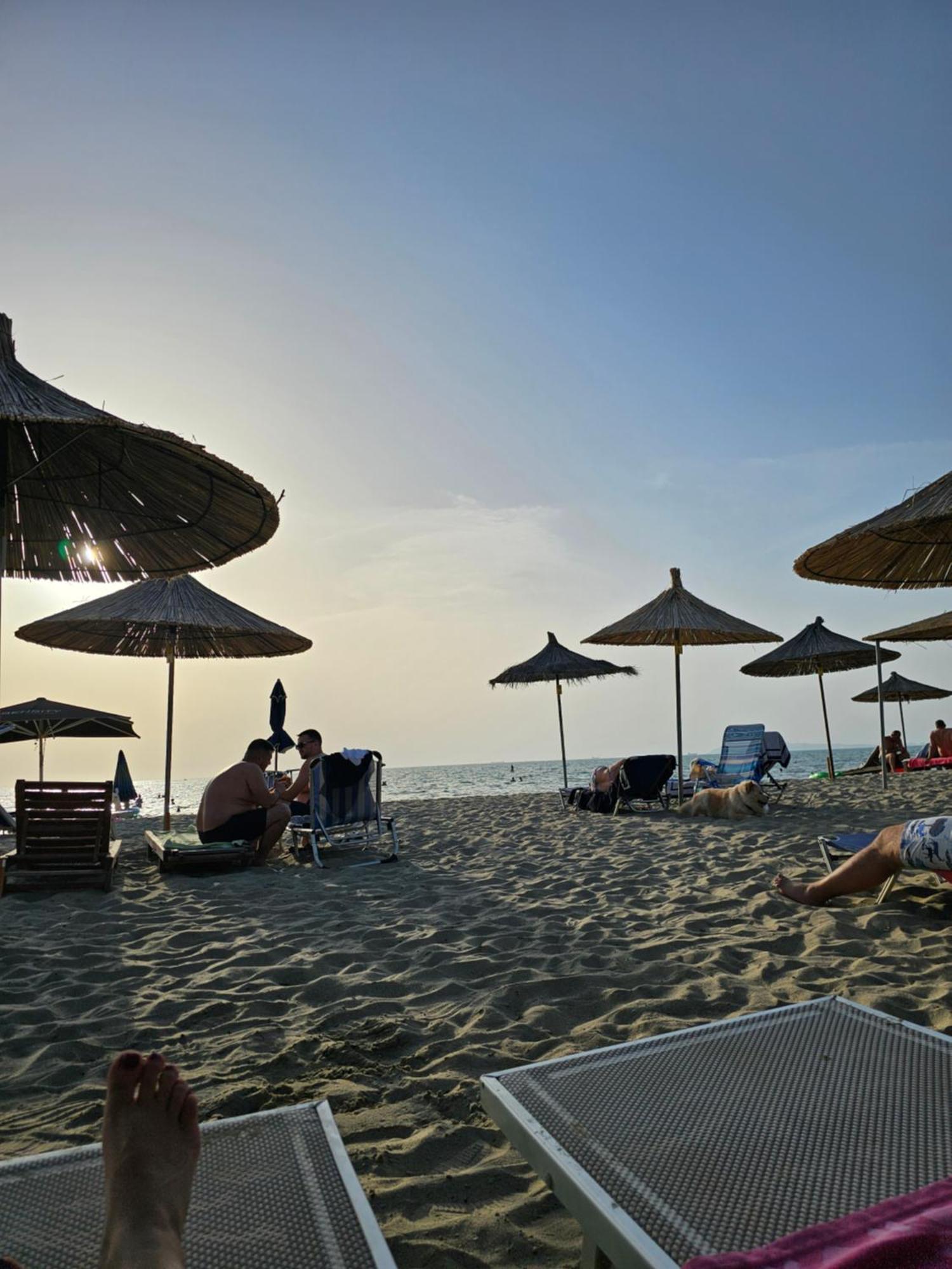 Beachfront Blue Wave In Private Qerret, Albania Willa *