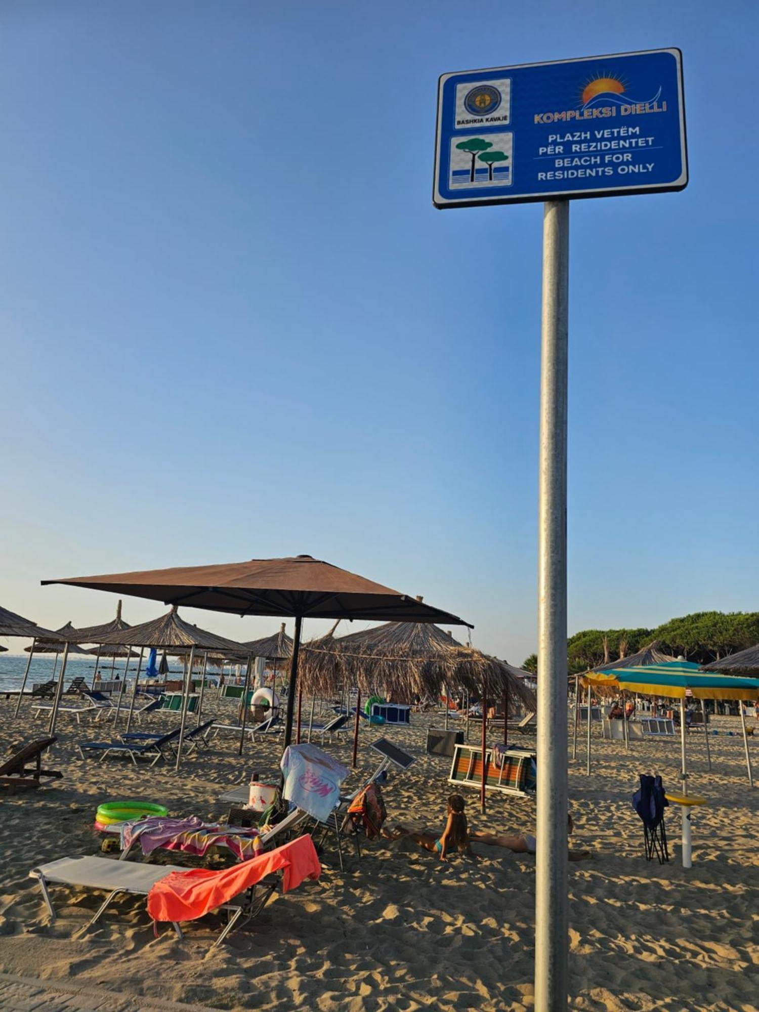 Willa Beachfront Blue Wave In Private Qerret, Albania *